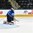 GRAND FORKS, NORTH DAKOTA - APRIL 23: Finland's Ukko-Pekka Luukkonen #1 makes a save against USA's Joey Anderson #17 during semifinal round action at the 2016 IIHF Ice Hockey U18 World Championship. (Photo by Matt Zambonin/HHOF-IIHF Images)

